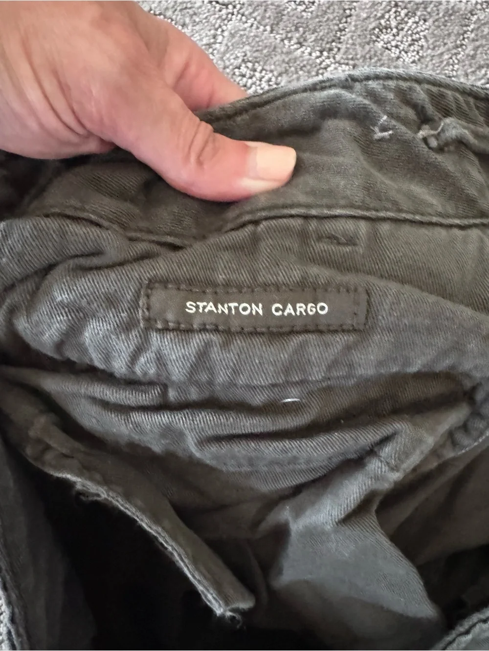 J.Crew Gray Cargo Men's Shorts size 32 100% Cotton